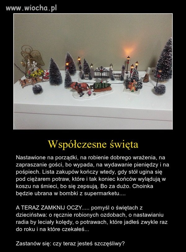 KIEDYŚ TO BYŁY ŚWIĘTA