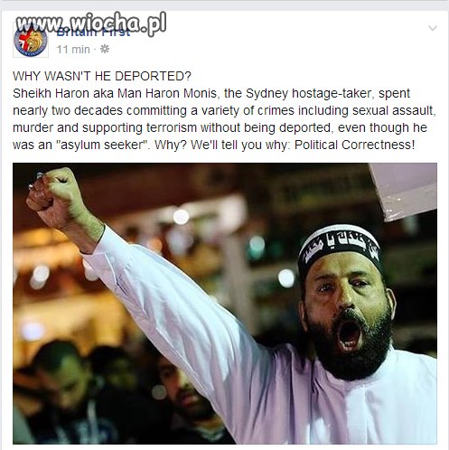 Poprawność. Dlaczego nie został deportowany? 