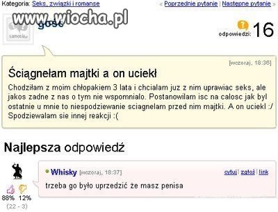 A ON UCIEKŁ