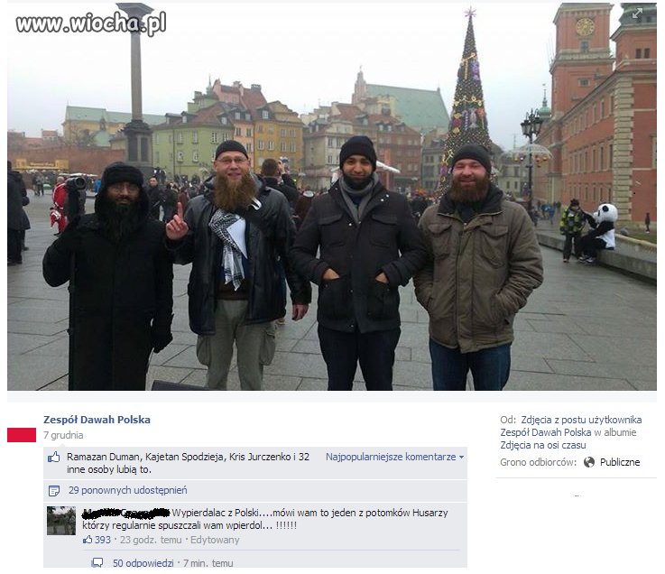 Zespół Dawah, który 7 grudnia przekonywał w 
