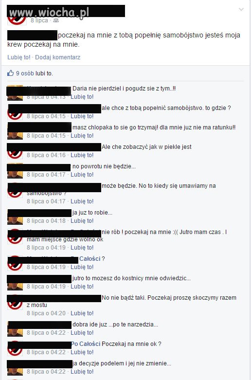 Spotkanko na samobójstwo