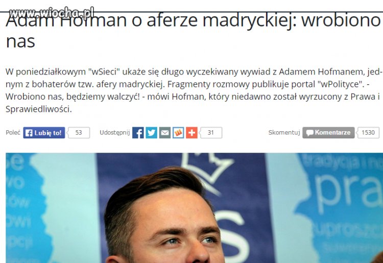 Wrobiony Adam...