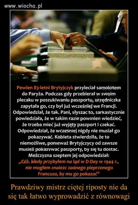 Mistrz ciętej riposty 
