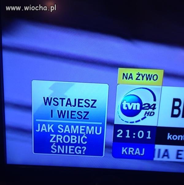 Wstań rano bo TVN ma pomysł jak odwrócić twoją...