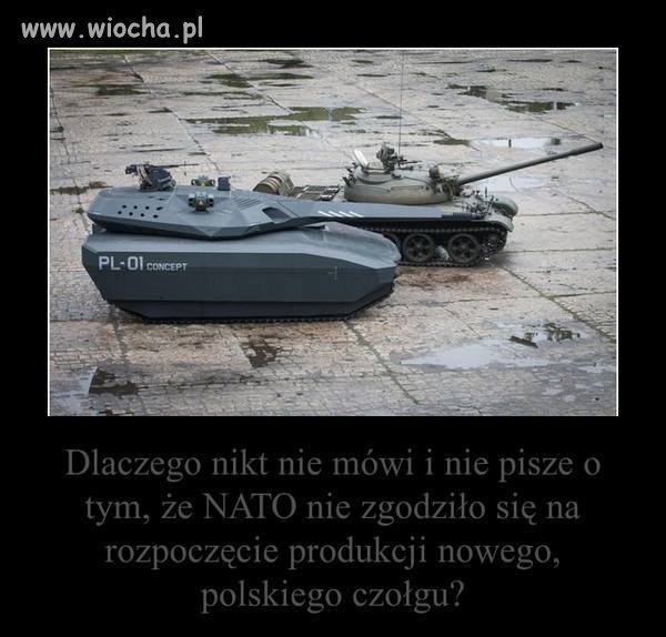 Polski czołg, to nie atrapa.
