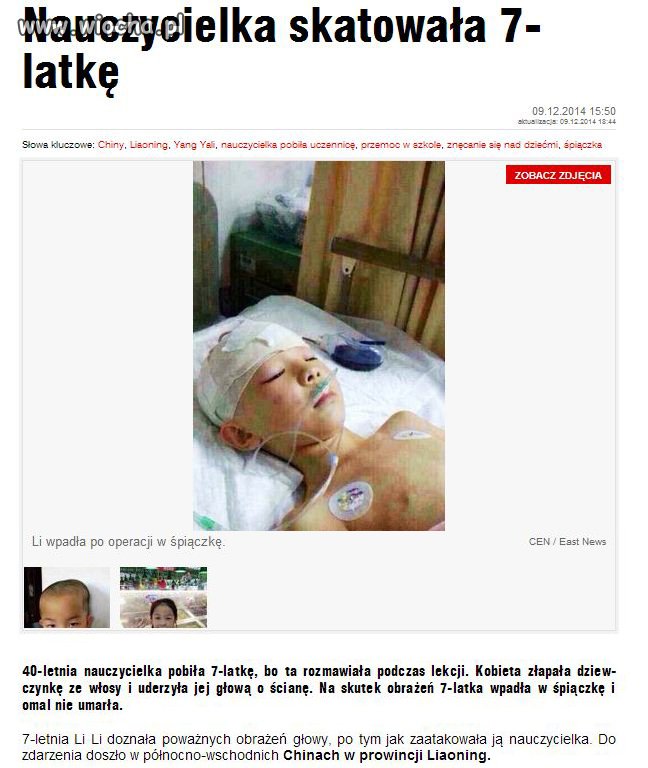 Nerwowa nauczycielka