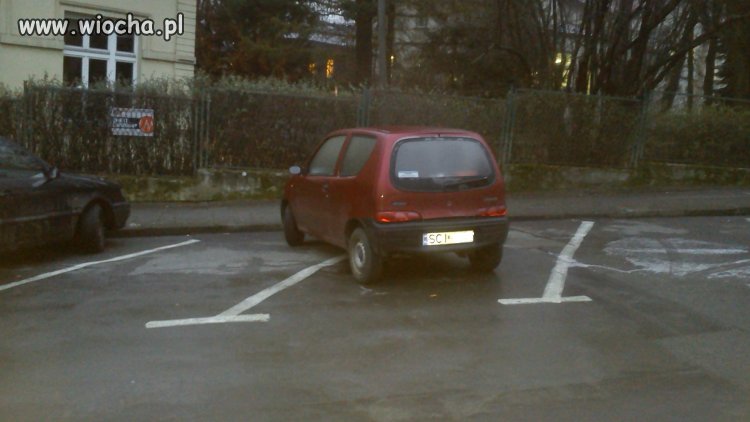 A tak się parkuje w Cieszynie