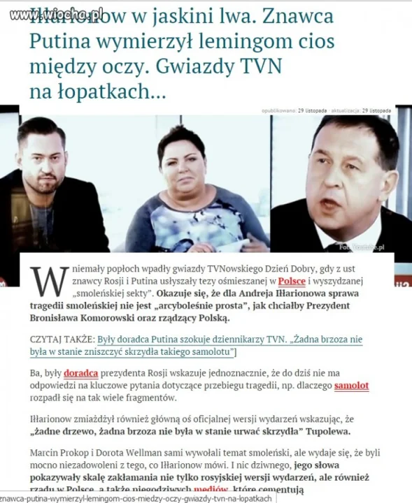 Lemingom świat się wali na łeb...