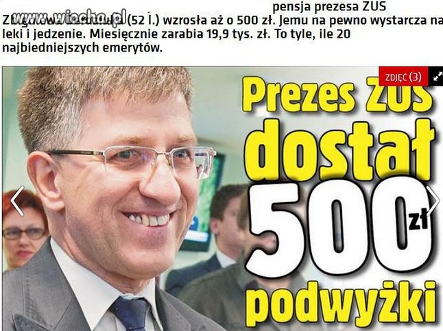 Ja rozumie, że chłop musi zarobić