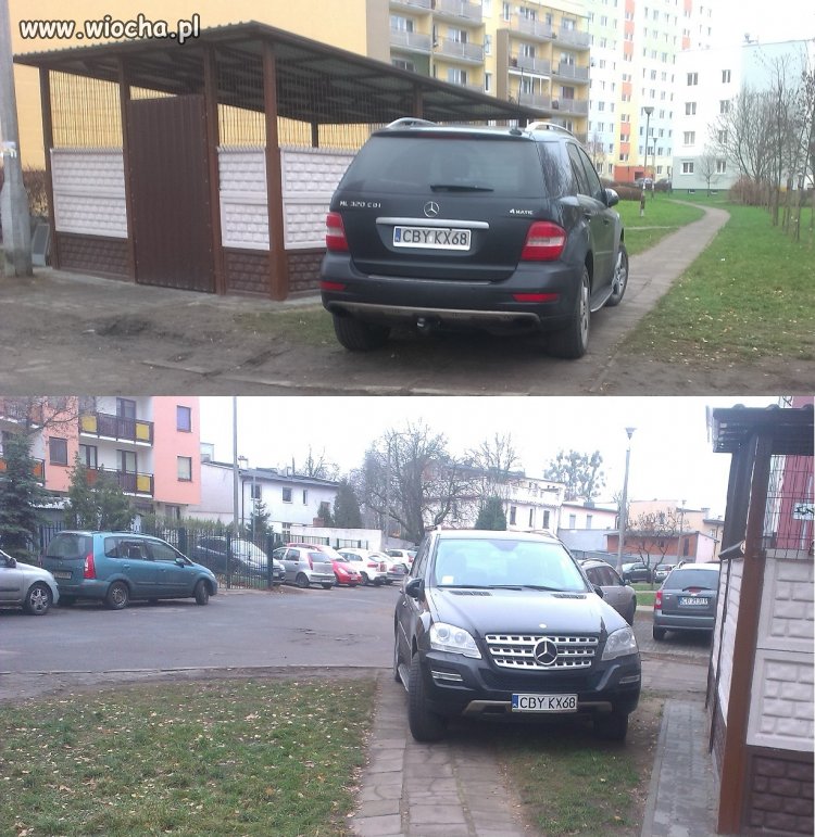 Parkowanie na Szwderowie 