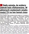"Odmęty szaleństwa" polskich sądów?