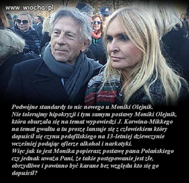 Podwójne standardy i poglądy ...