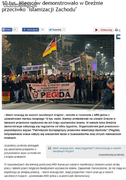 Niemcy się budzą z "MULTIKULTI"
