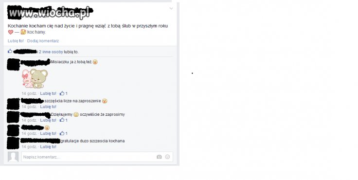 Oświadczyny ery Facebooka