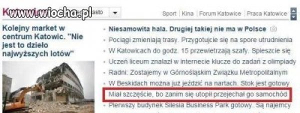 To ja dziękuje...