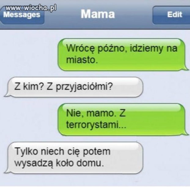 Mama i te komenty