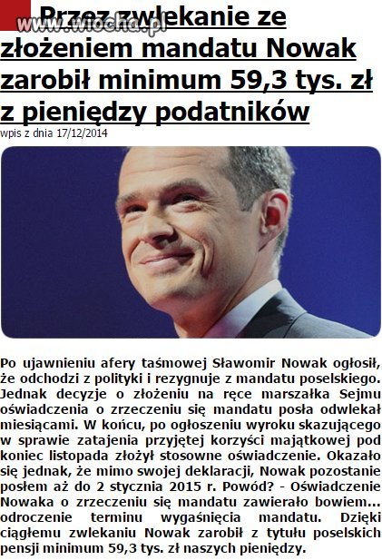 WIEŚNIAK Z PLATFORMY OBYWATELSKIEJ