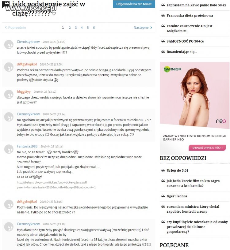Jak podstępnie zajść w ciążę?