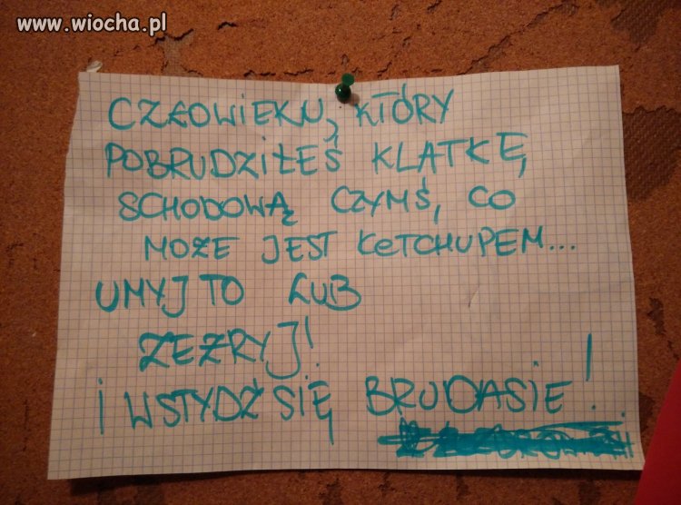 Na pewnej klatce schodowej