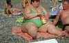 Na plaży.