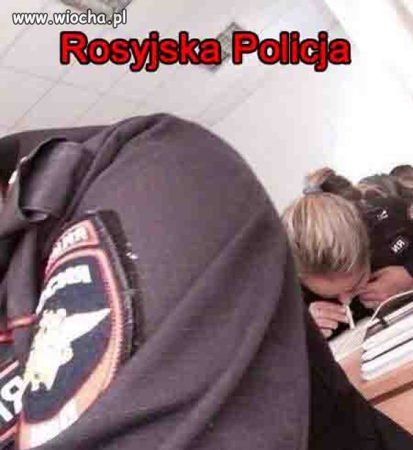 Takie tam z rosyjskiej policji