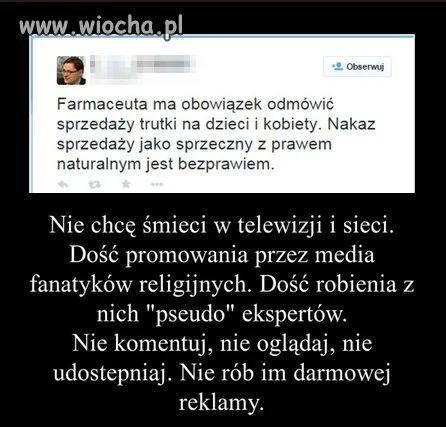 Stop islamizacji eee katolizacji