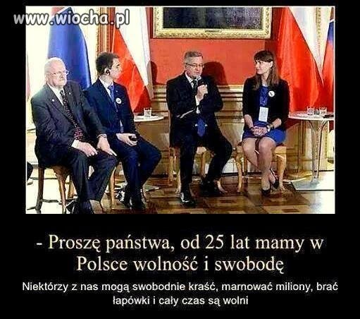 Czy to z lewa czy to z prawa