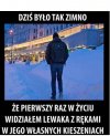 Dziś było tak zimno 