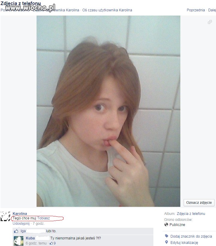 Ona chce tu
