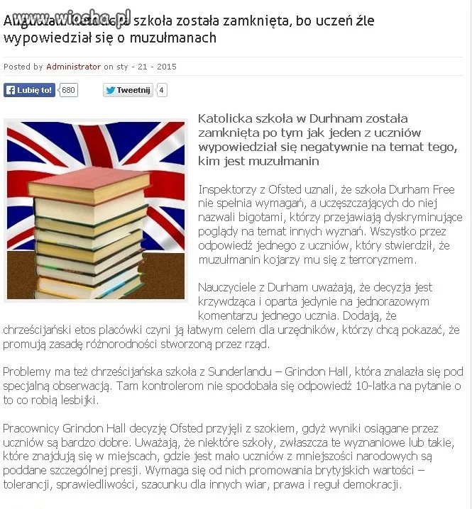 A tymczasem szkoła 