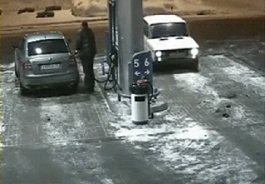 Tankowanie ze szlugiem 