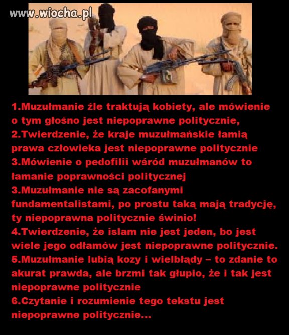Poprawność polityczna ...