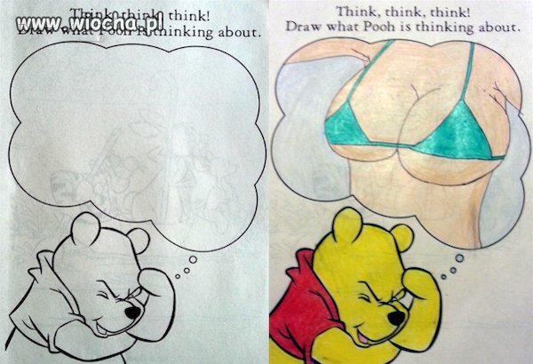 Nigdy nie proś dorosłego o pokolorowanie obrazka
