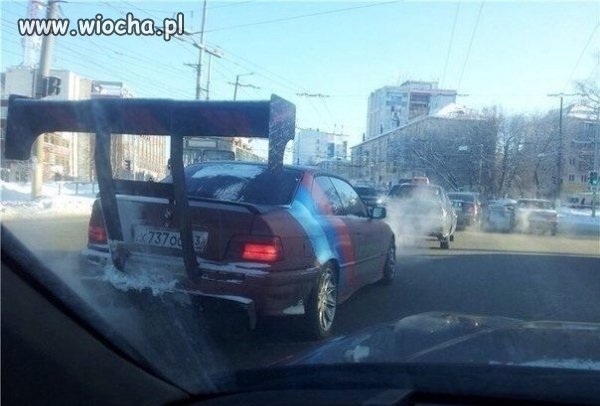 Bmw jest, spoiler jest...