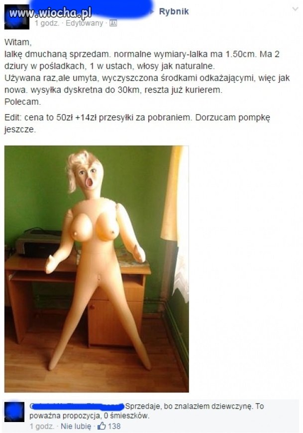 SPRZEDAŻ LALKI
