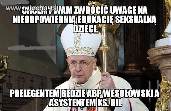  W 120 parafiach spotkania w sprawie seksualizacji