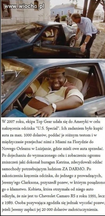 Dla mnie mega wiocha