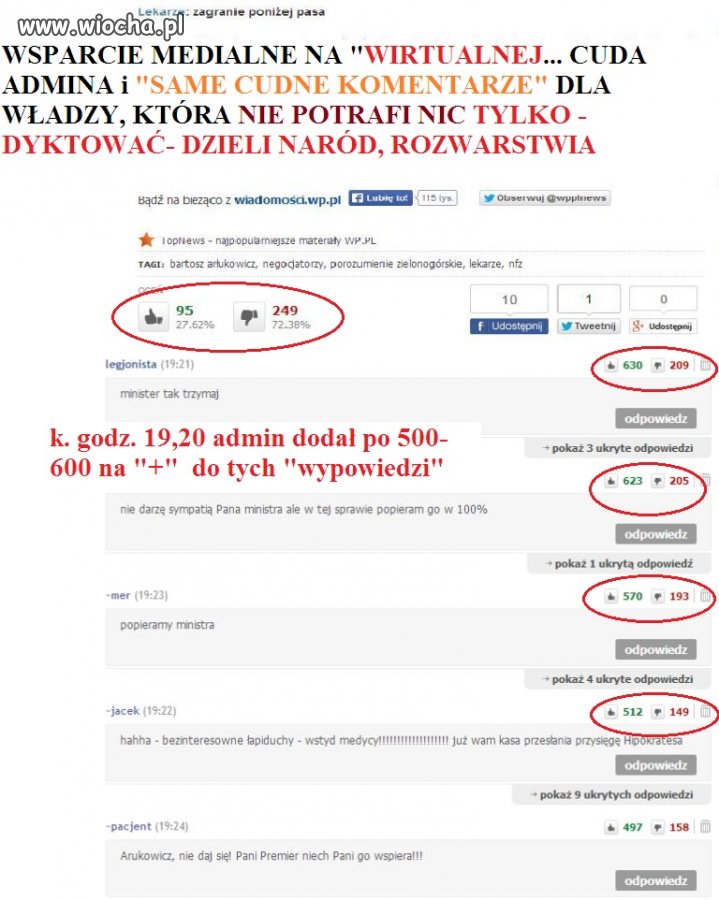 Admin się zapomniał i nie "dodał +" ów wszędzie