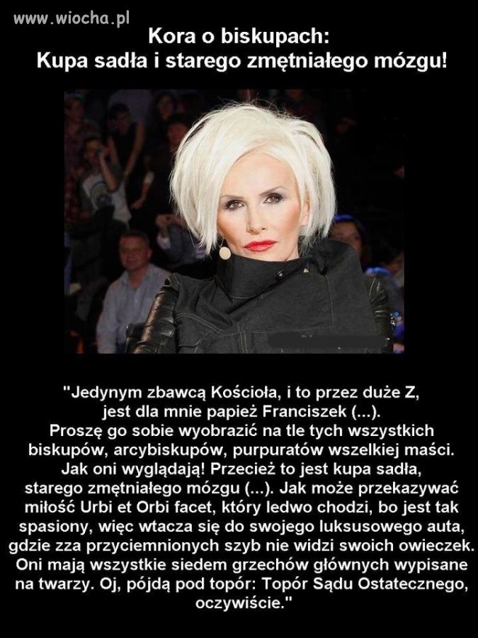Niektórzy mają odwagę mówić