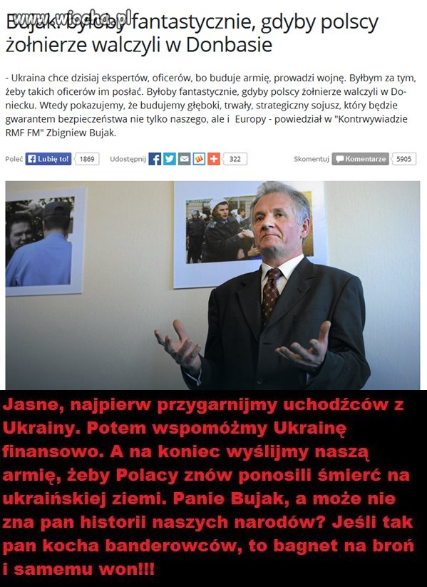 Uderzył się mocno w głowę? 