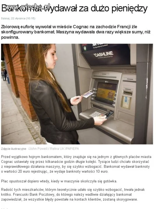 Ściana płaczu za dużo pieniędzy wypłacała   