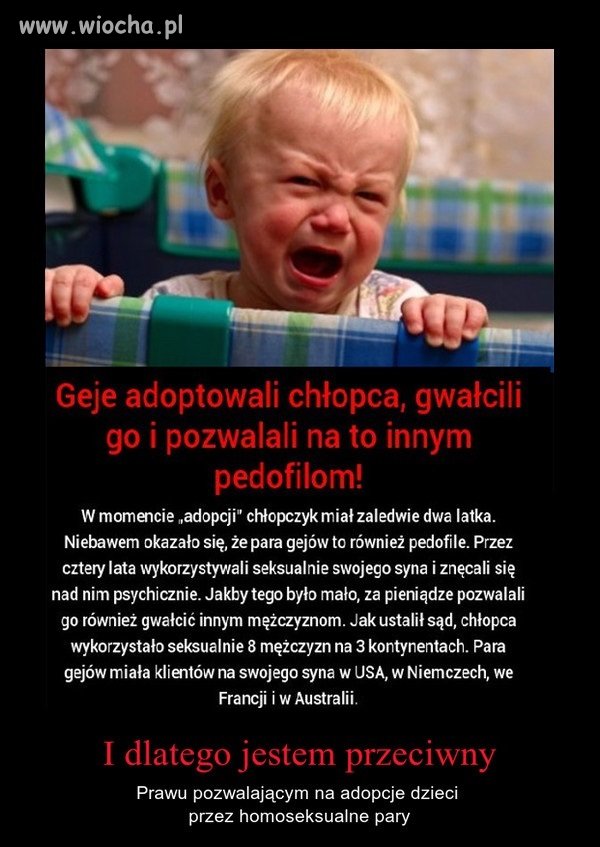KTO JEST ZA KASTRACJĄ PEDOFILI?