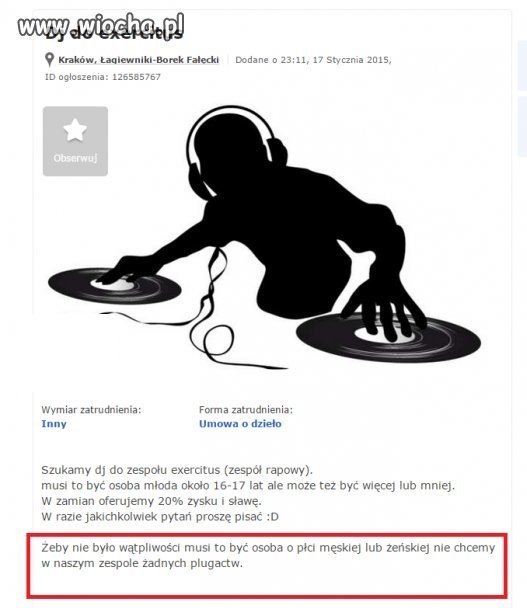 Bez owjiania w bawełnę