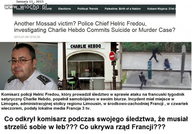Komisarz prowadzący śledztwo w sprawie zamachu 