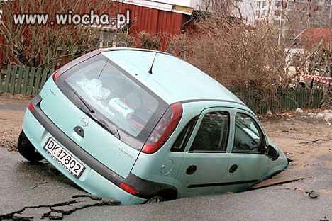 Problemy z ruchem drogowym.