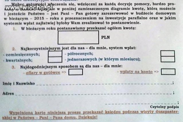 Wymuszacz parafialny