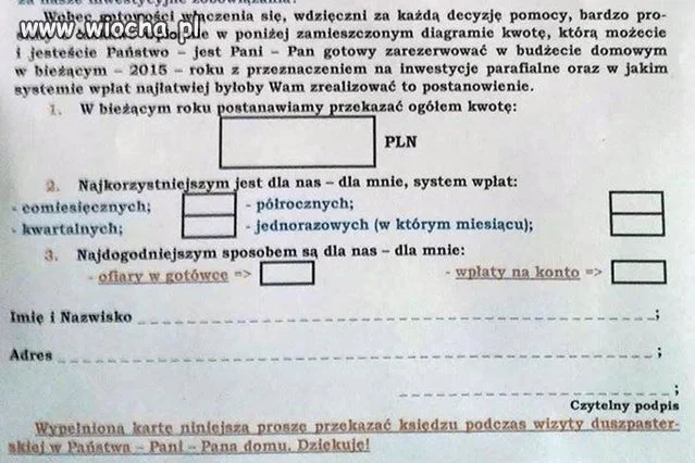 Wymuszacz parafialny