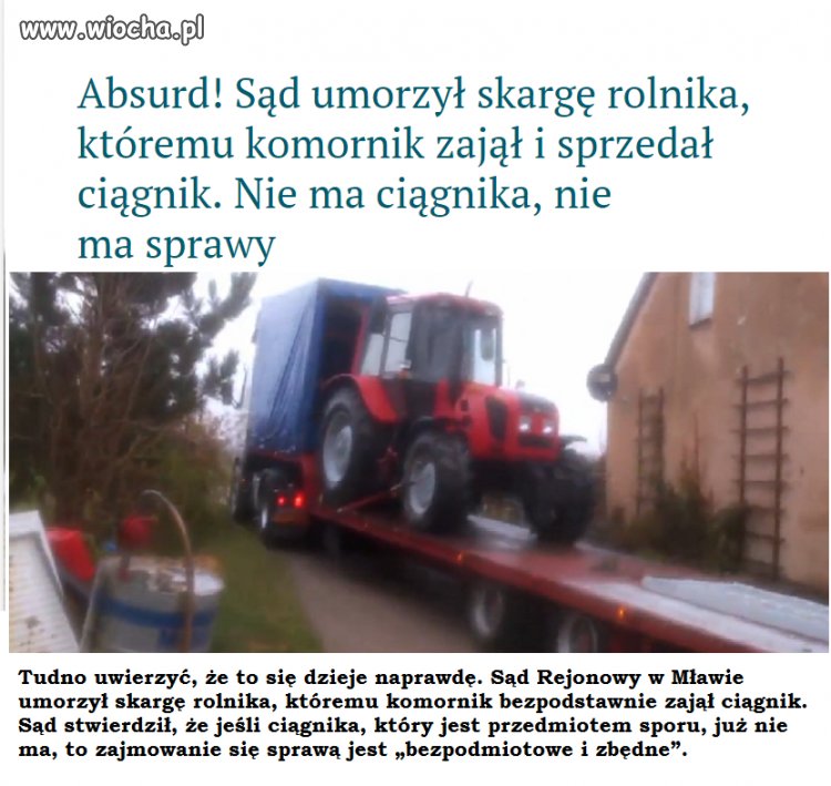 To nie jest normalne...