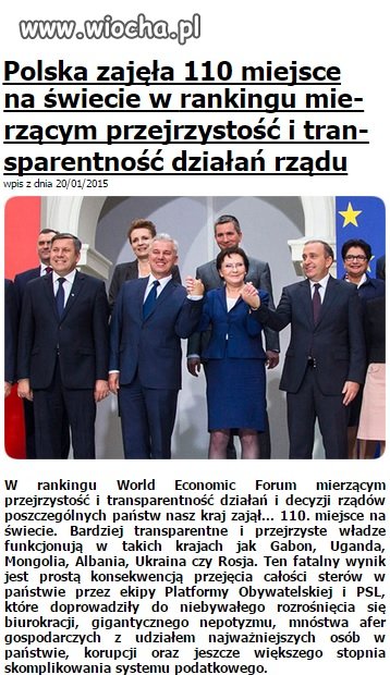 Dlaczego wciąż rządzą, skoro są aż tak słabi???