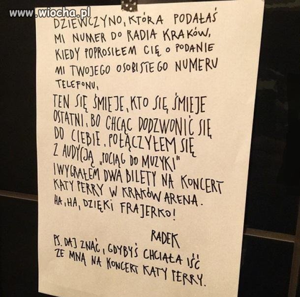 Info do dziewczyny